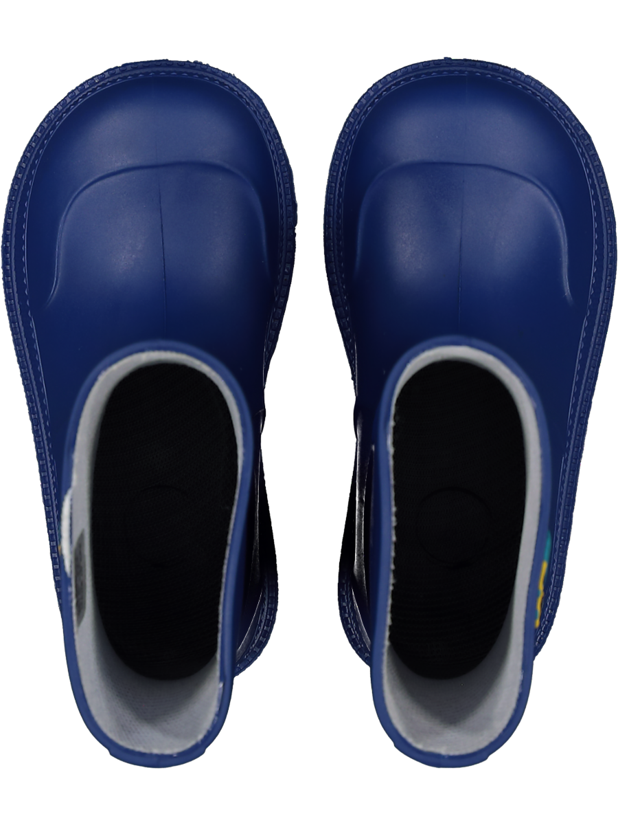 Blue Dino Rain Boots