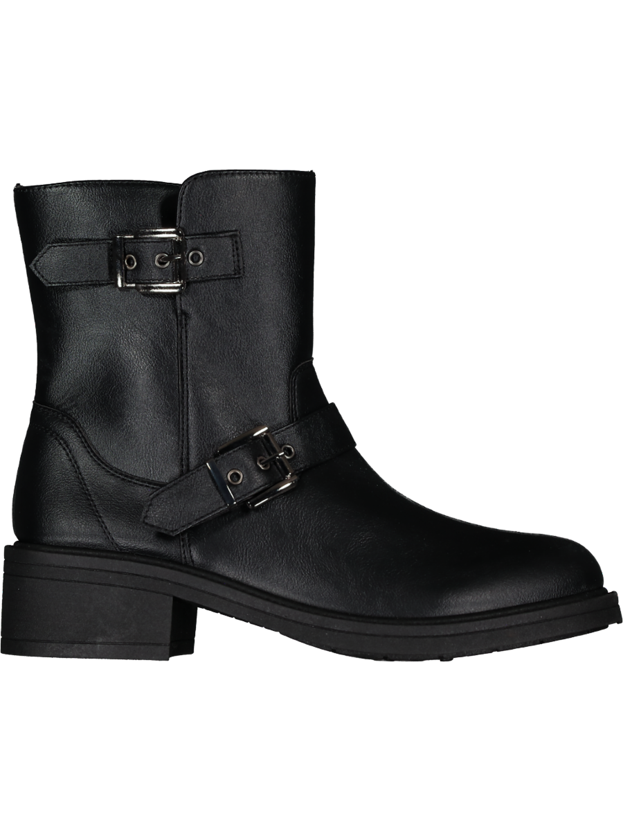 Biker Buckle Boots