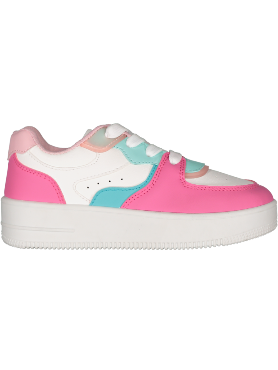 Colour blocked Low Top Sneakers