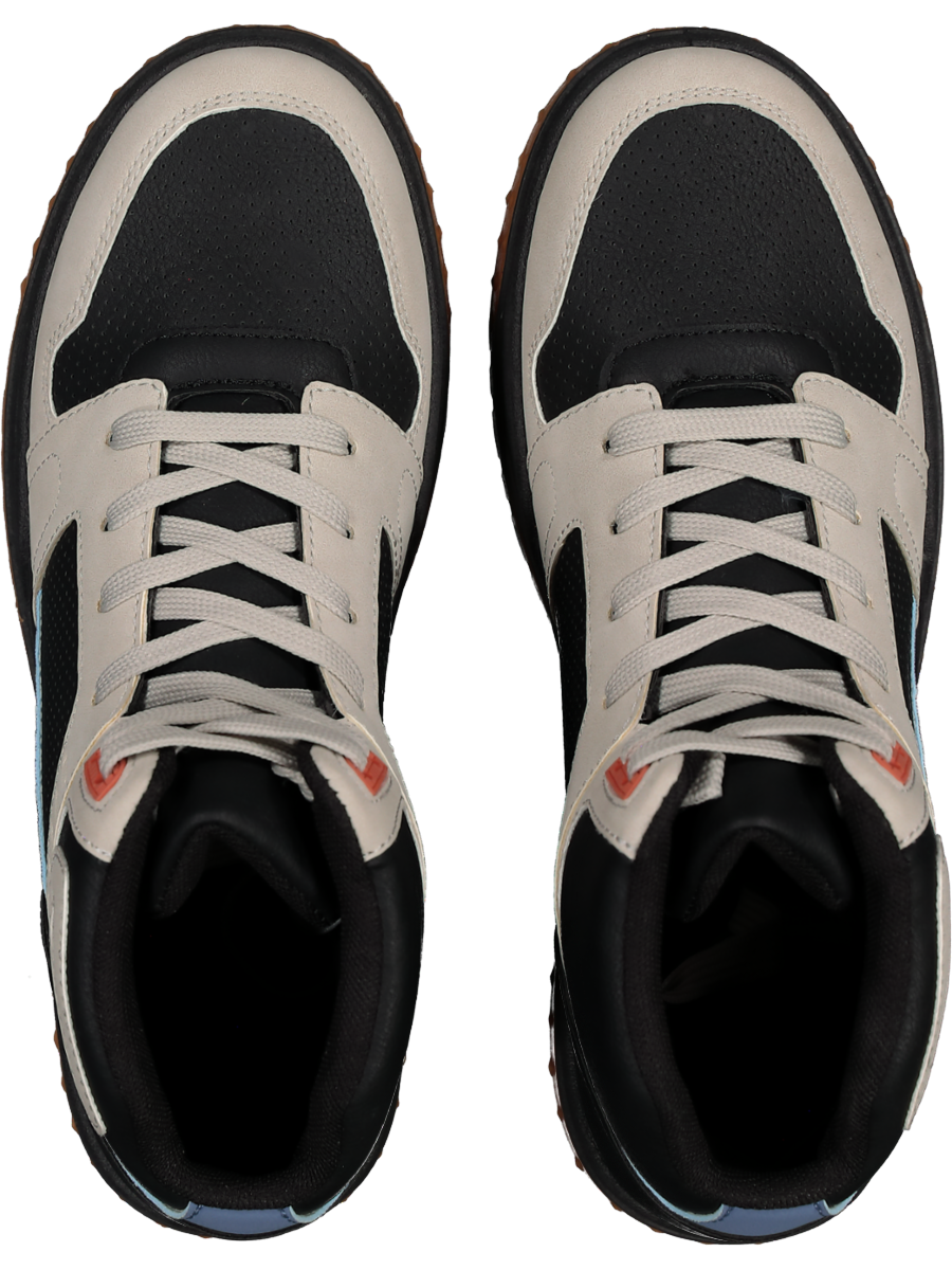 Colour Block Hi-Top Sneaker