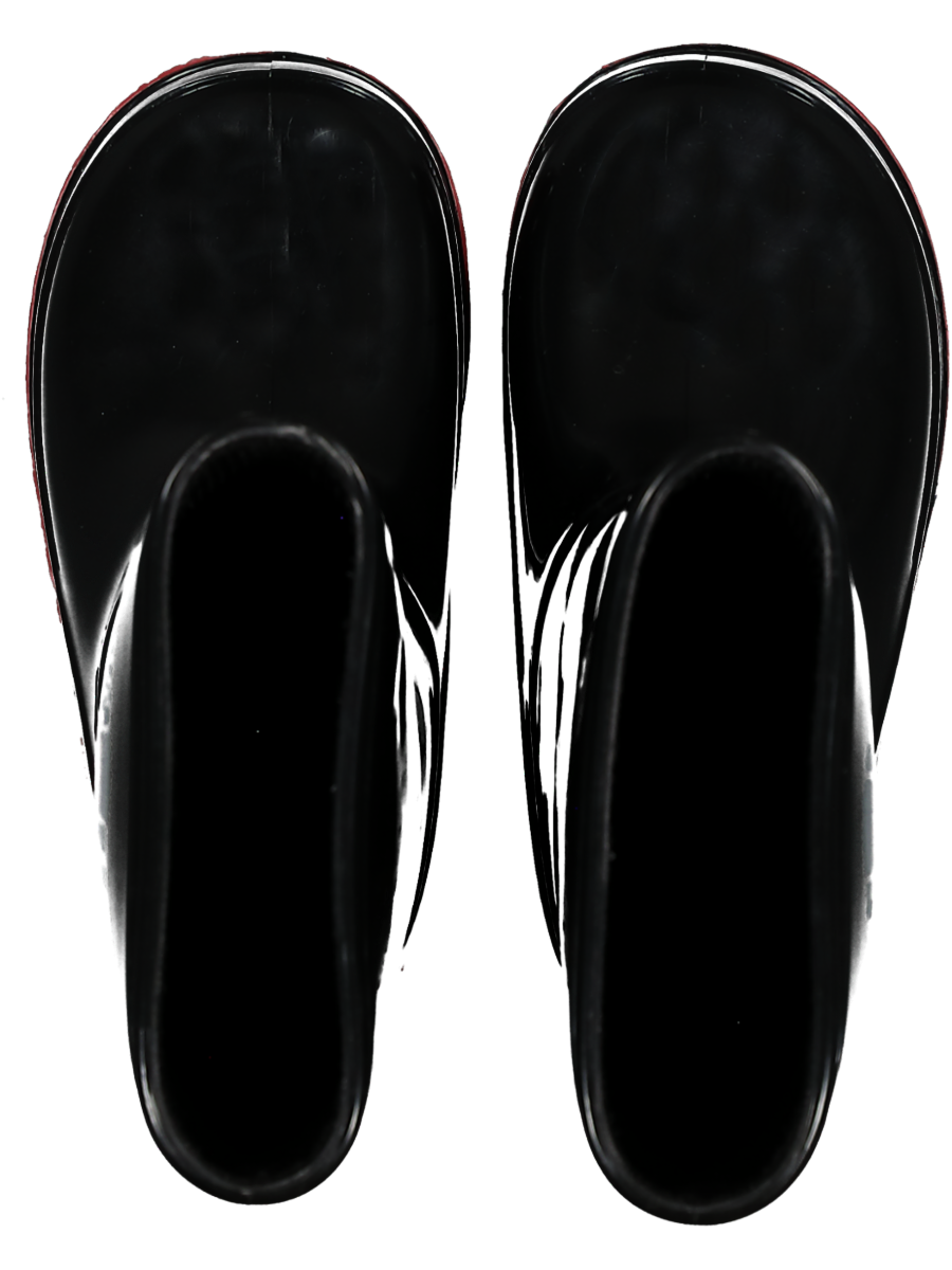 Black Rain Boots