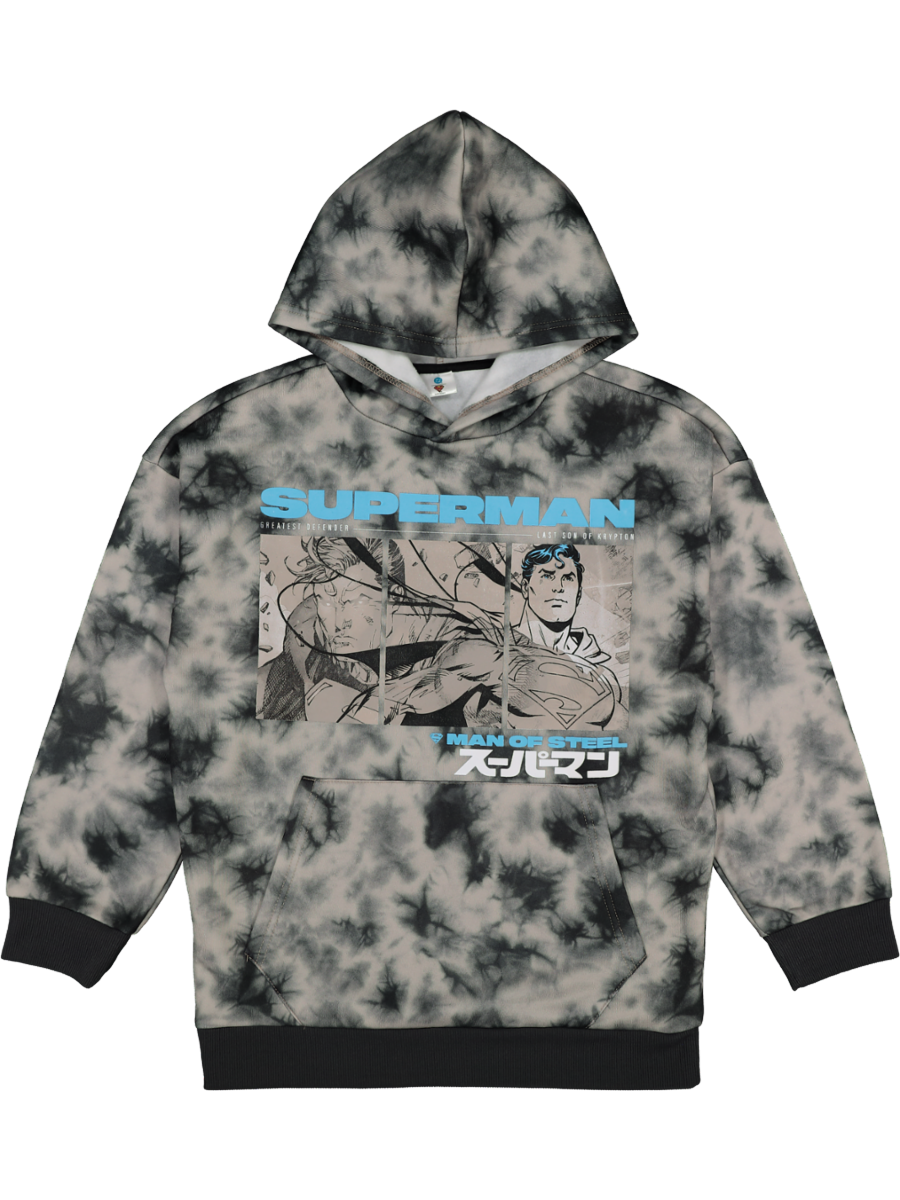 Printed Superman Hoodie