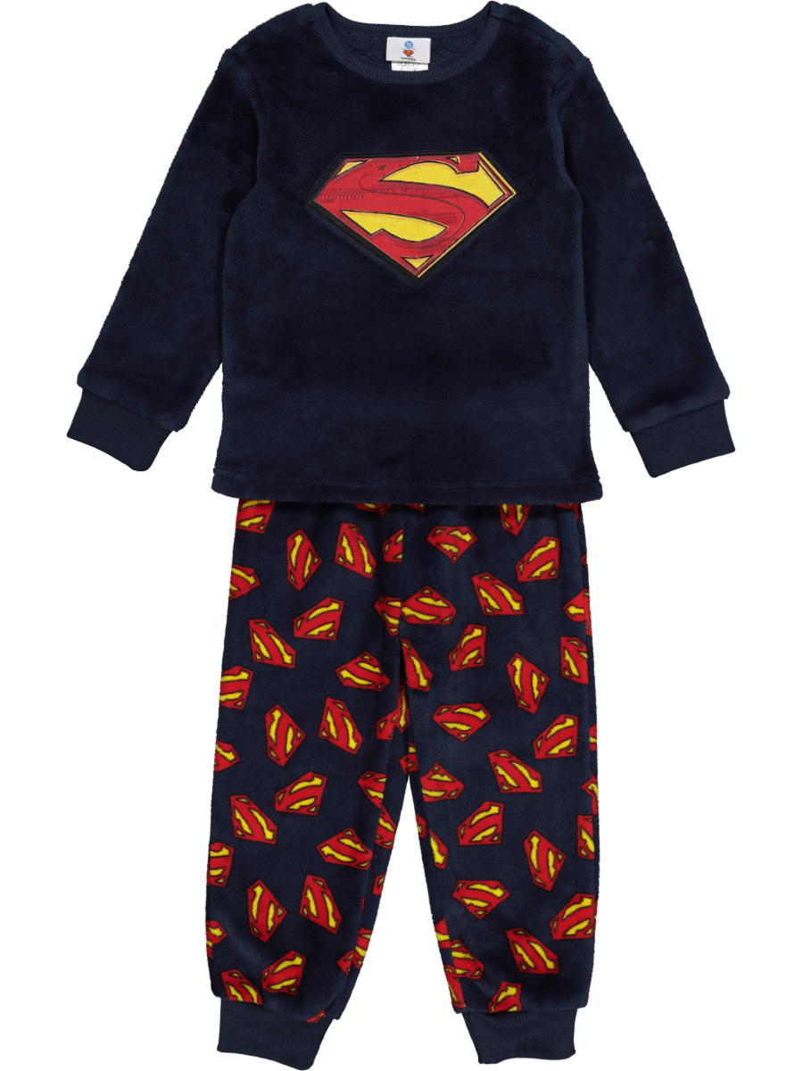 Buy Fluffy Superman Pyjama Set Sleepwear PEP - Main Image