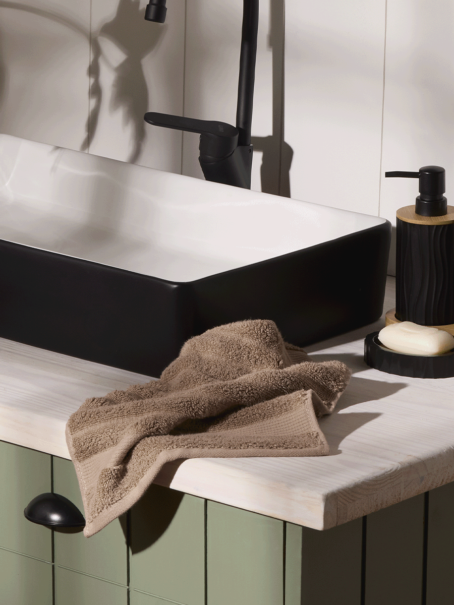 Taupe Facecloth