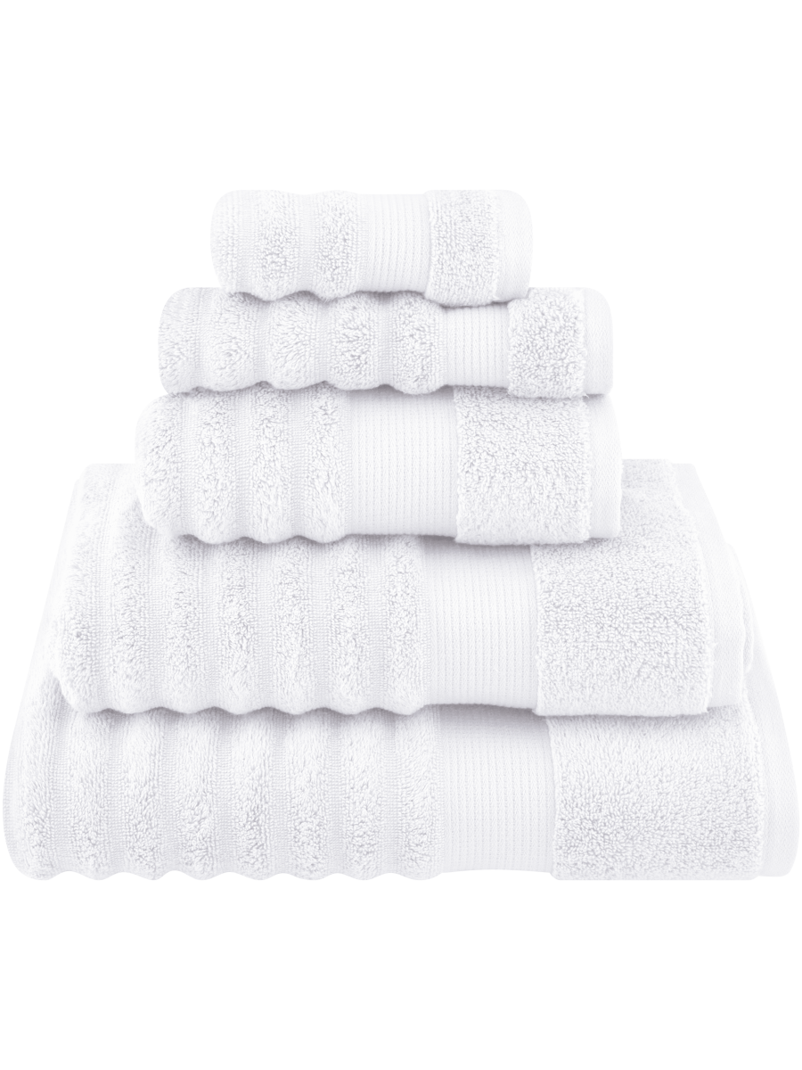 White Wave Hand Towel