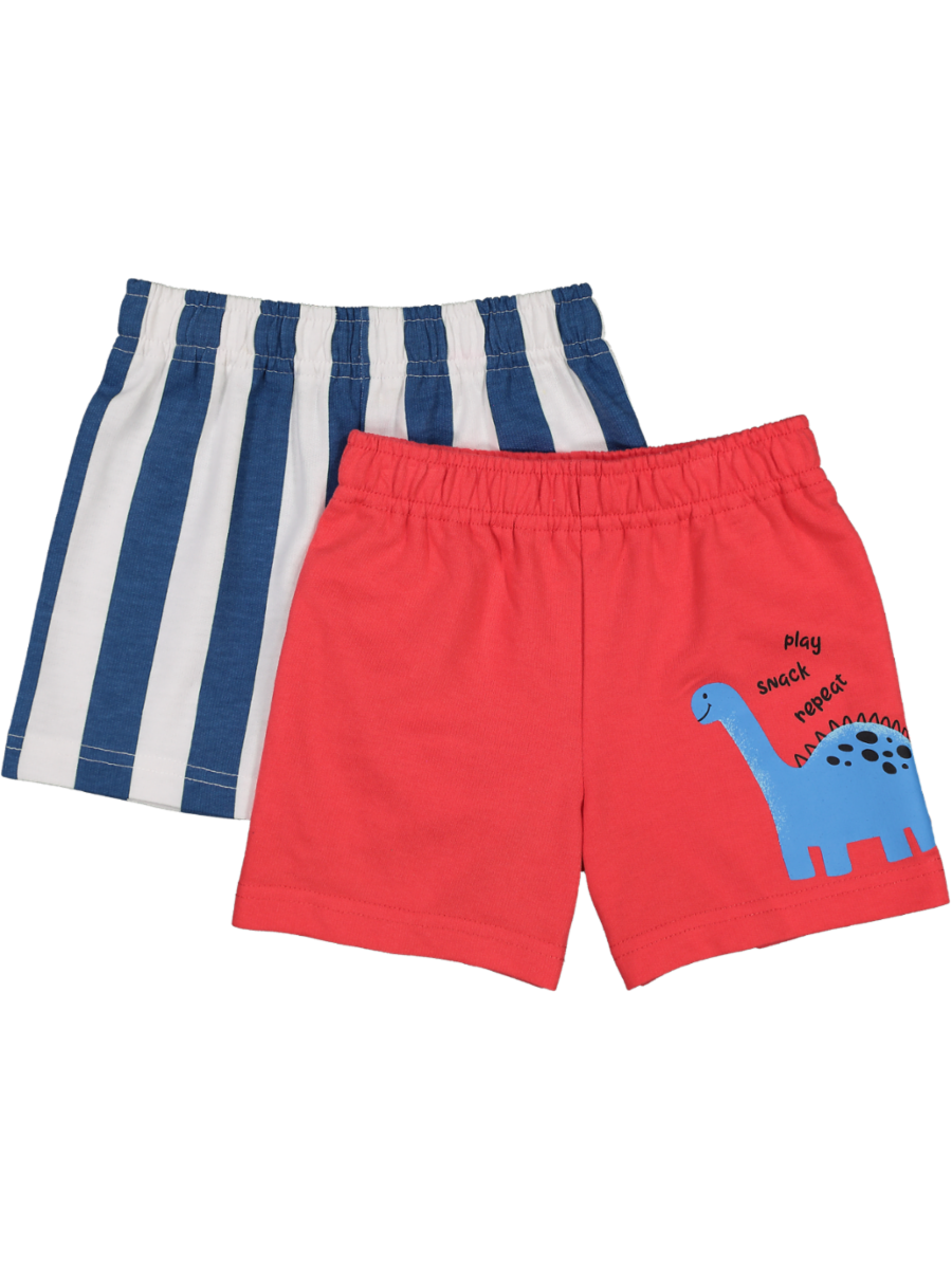 Dino Printed 2 Pack Shorts