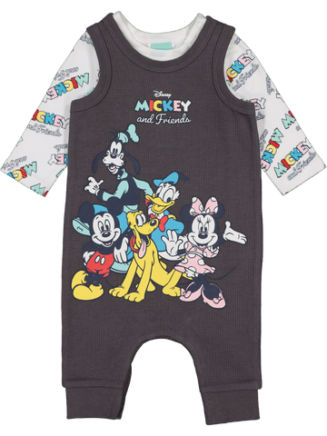 Mickey Mouse And Friends Dungaree Set