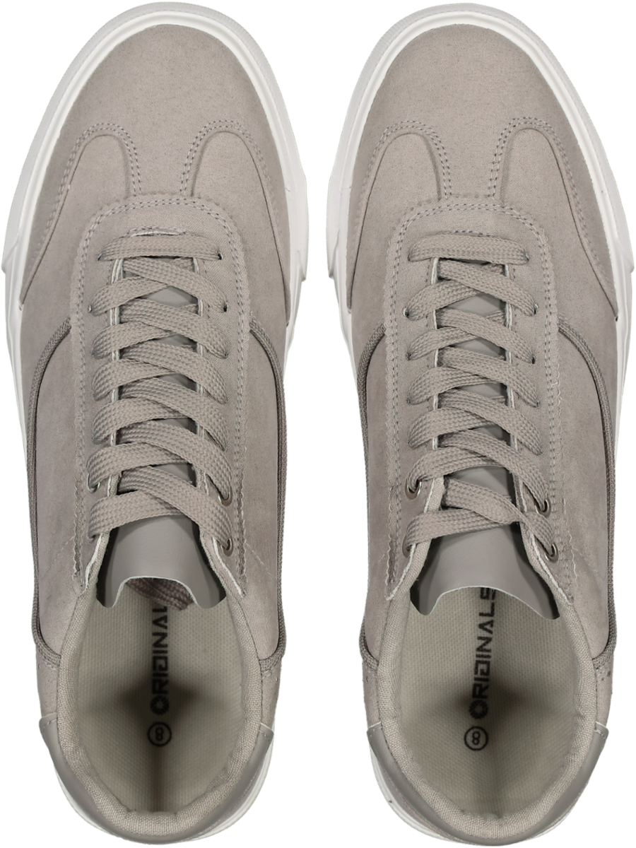 Grey Lace Up Sneaker
