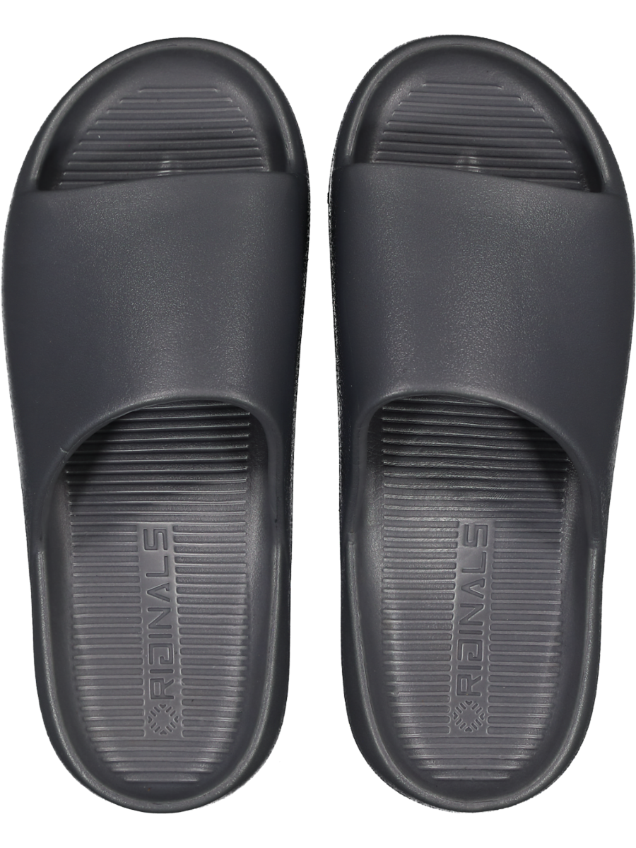 Grey Pool Slide Sandals