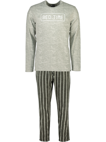 Long Sleeve Fleece Pyjama Set