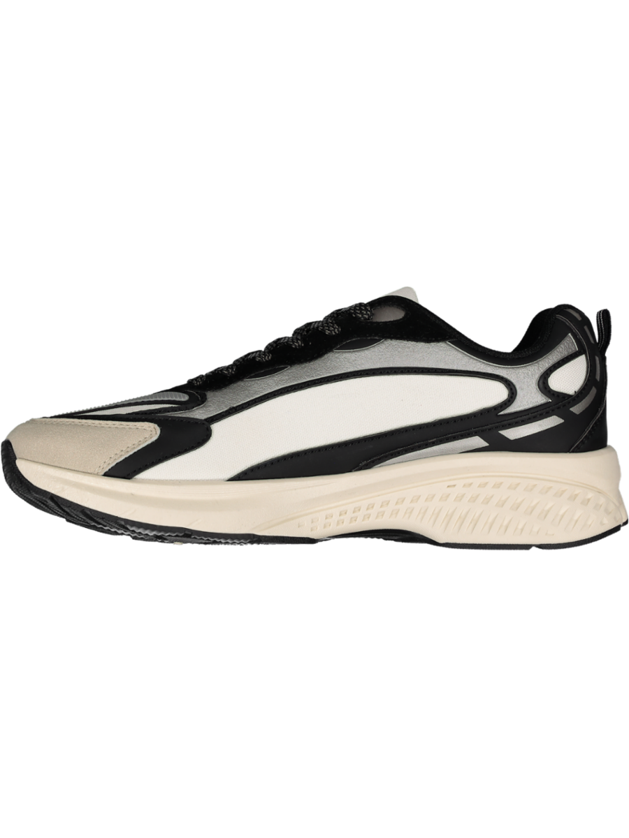 Black And White Athleisure Sneakers (1)