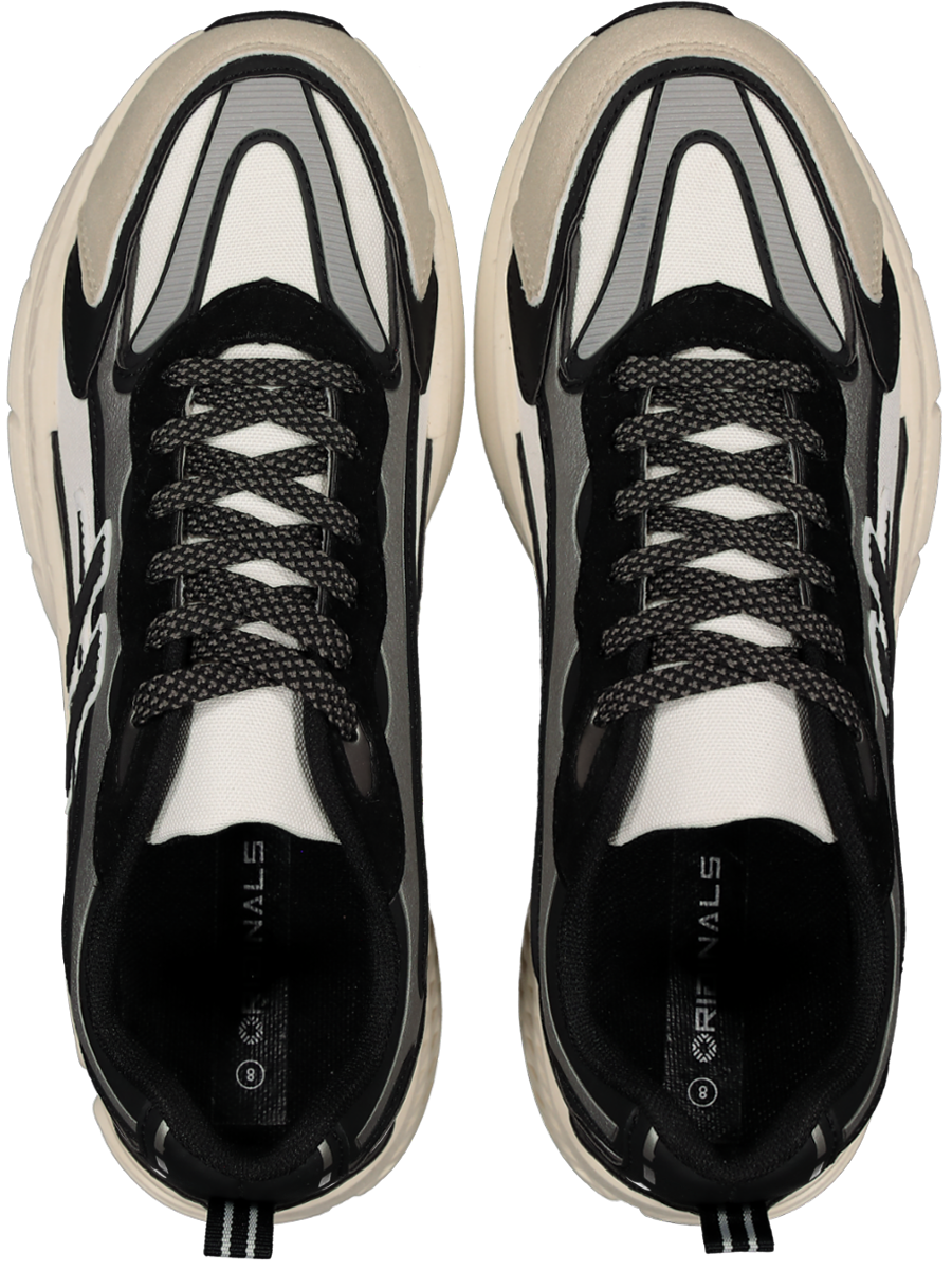 Black And White Athleisure Sneakers (2)