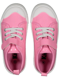 Pink Low Top Basic Sneakers (2)