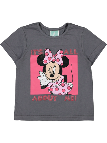 Grey Minnie Mouse T-Shirt