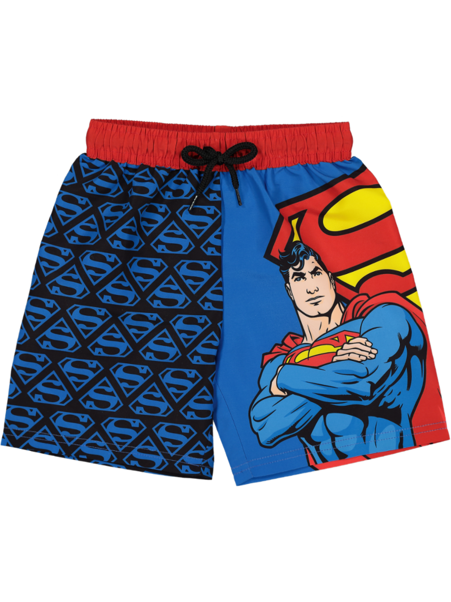 Printed Superman Shorts
