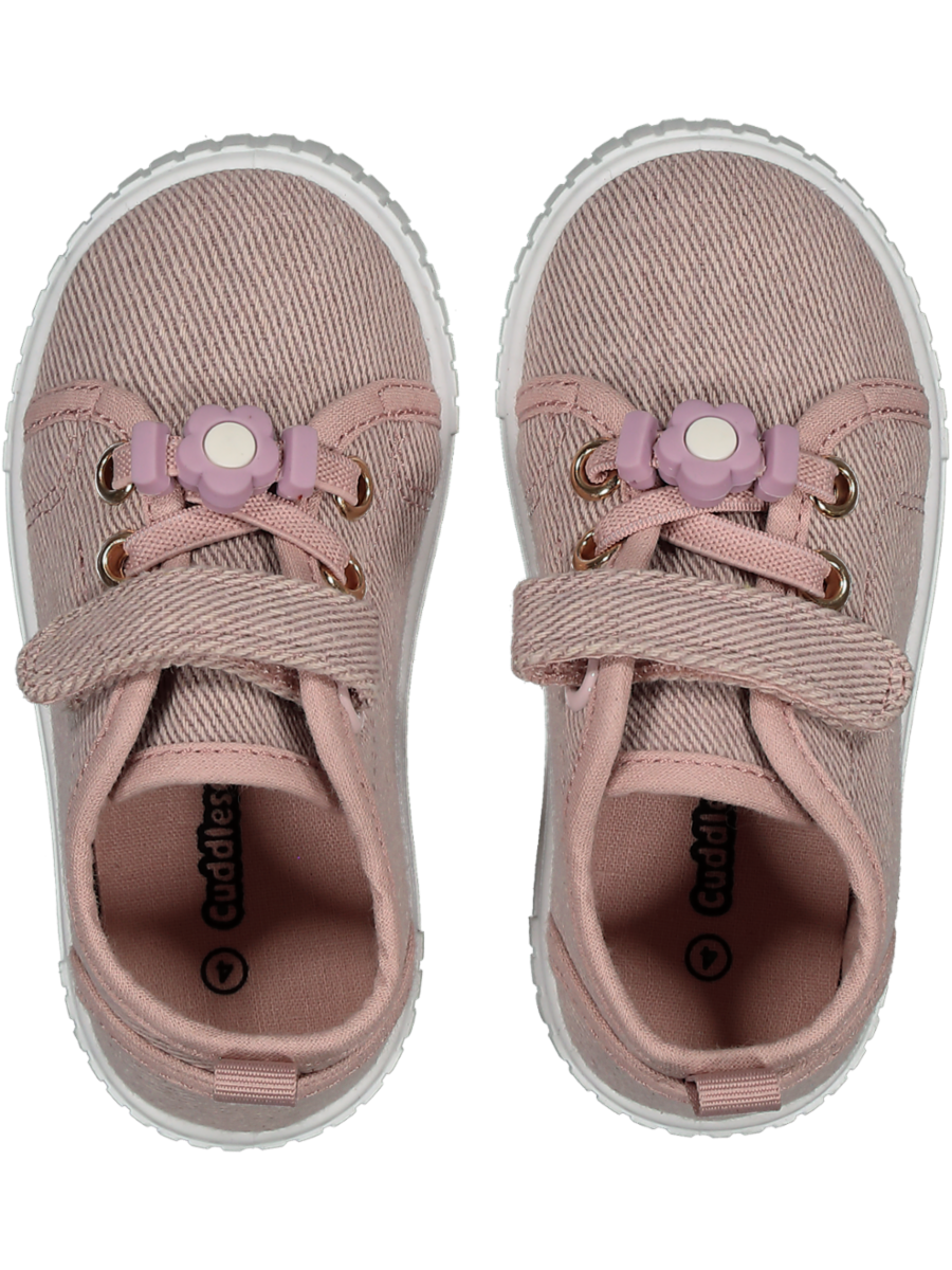 Pink Canvas Sneaker (2)