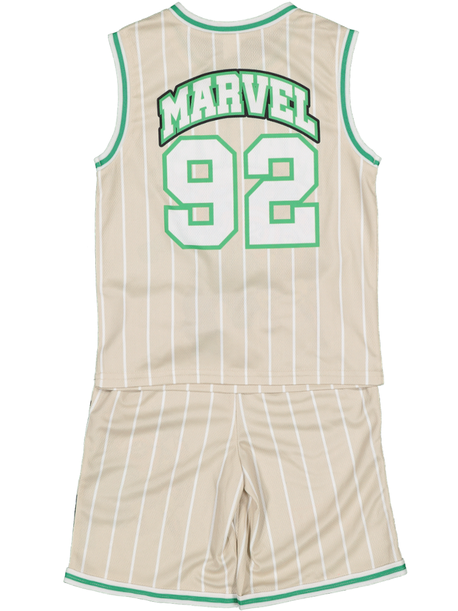 Marvel Basketball Top And Shorts Set