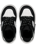 Black And White Low-Top Sneakers (2)