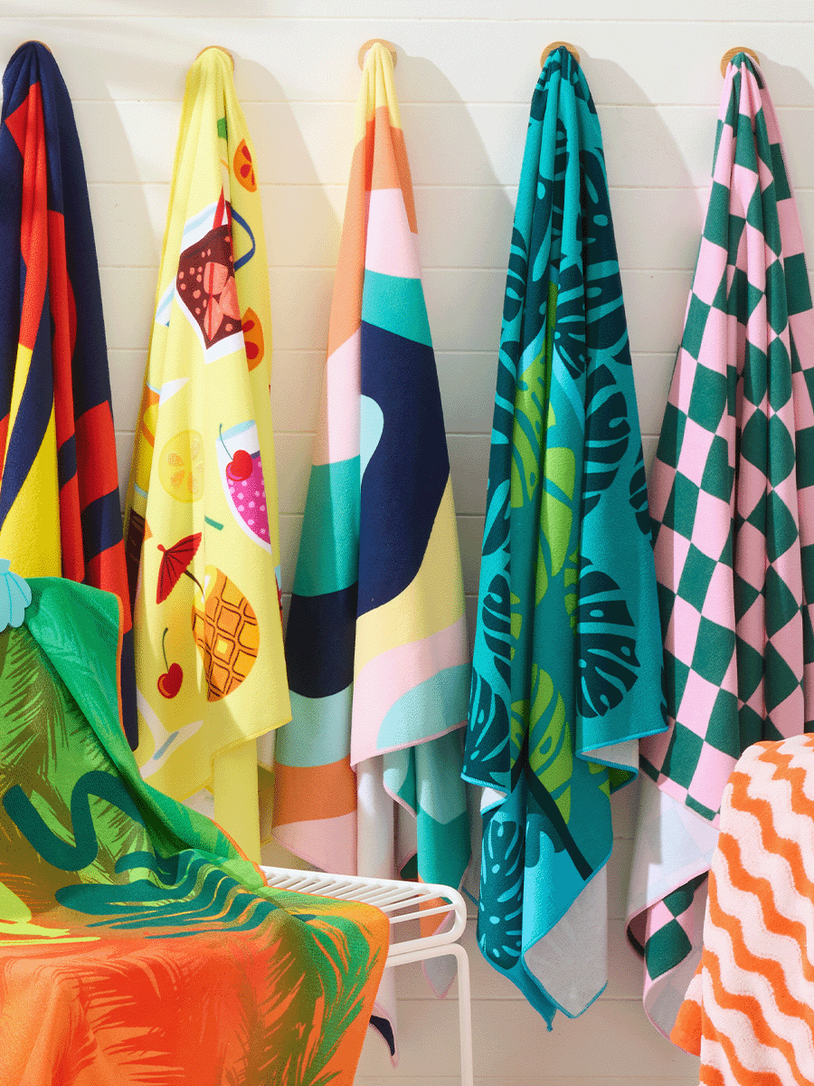 Beach Cocktails Towels