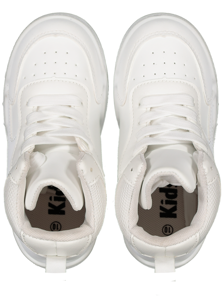 White Hi-Top Sneakers (2)