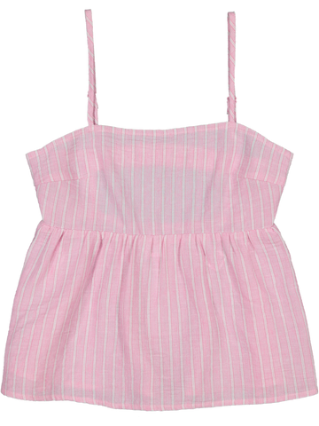 Pink Striped Blouse