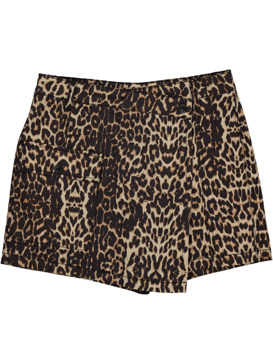 Animal Print Shorts