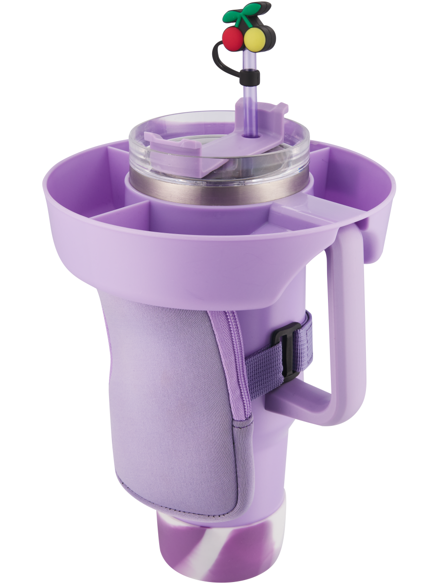 Plastic Tumbler Snack Tray