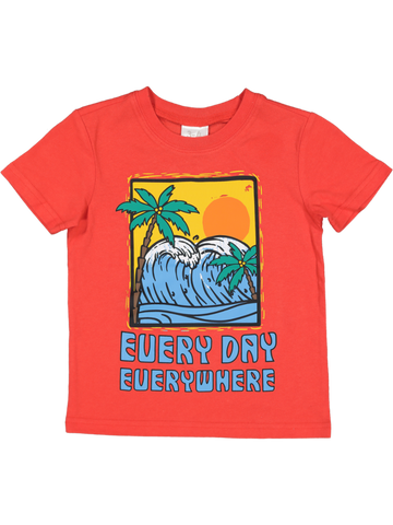 Orange Tropical T-Shirt