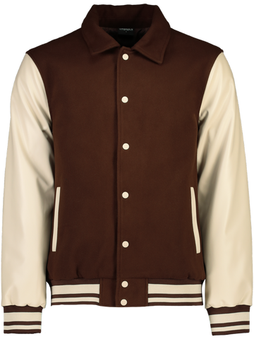 Colour Block Baseball Jacket