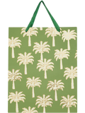 Textured Gold Pattern Or Palm Trees Gift Bag (1)