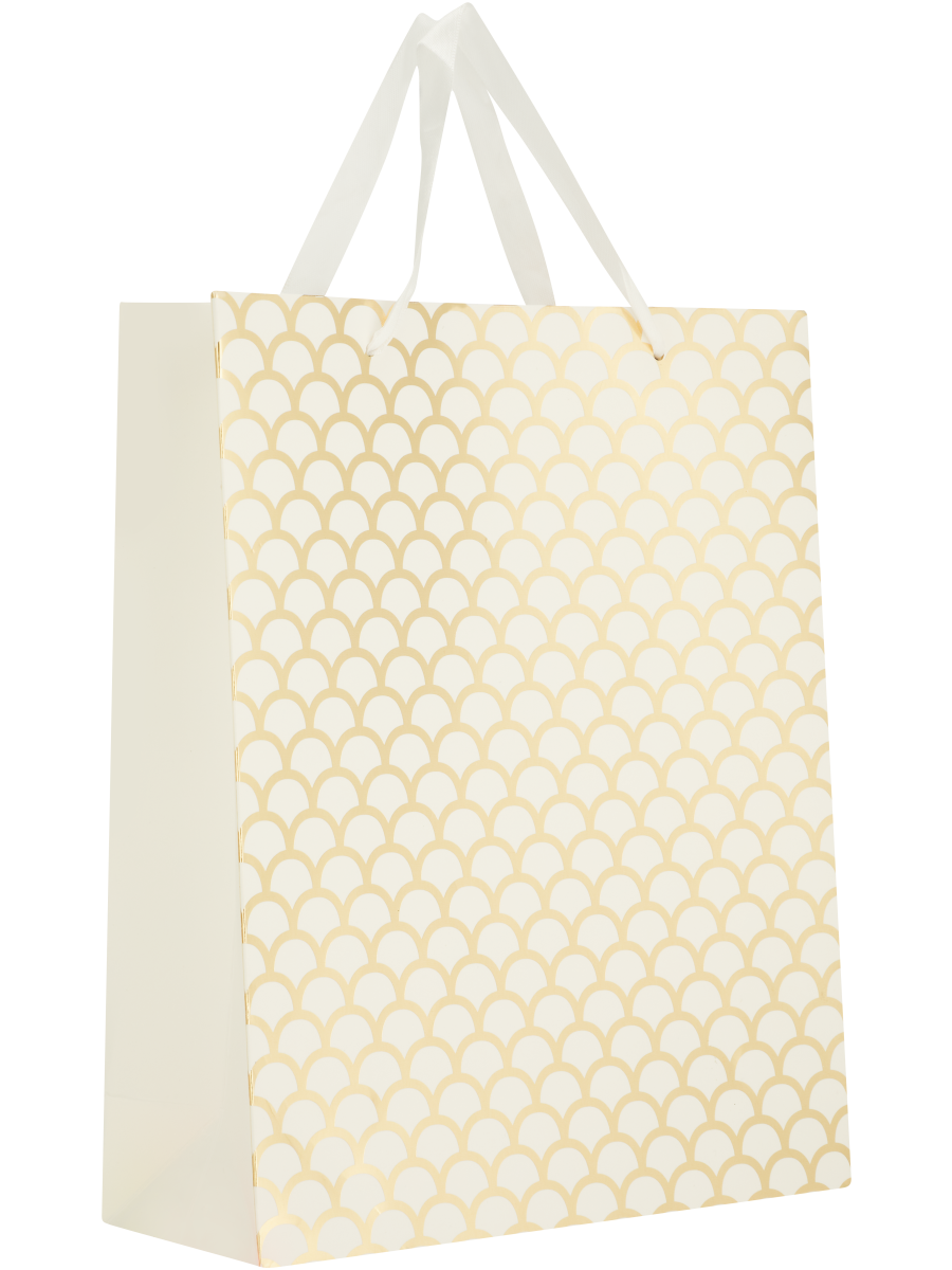 Textured Gold Pattern Or Palm Trees Gift Bag (2)