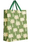 Textured Gold Pattern Or Palm Trees Gift Bag (3)
