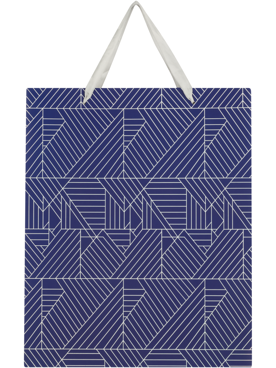 Geometric Or Squiggle Gift Bag (Design/Colour may vary)