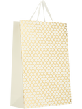 Textured Gold Pattern Or Palm Trees Gift Bag (4)