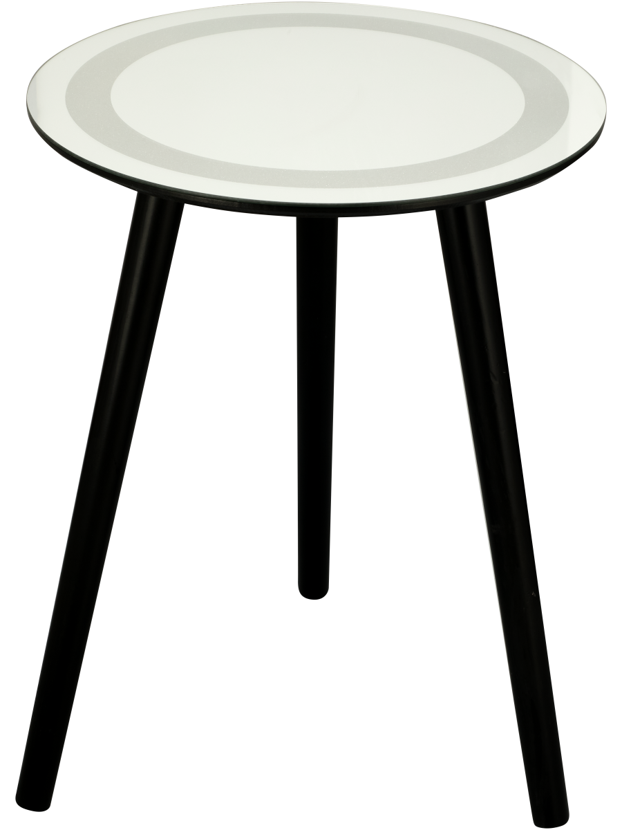 Side Table With Glass Top
