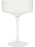 Ribbed Cocktail Glass