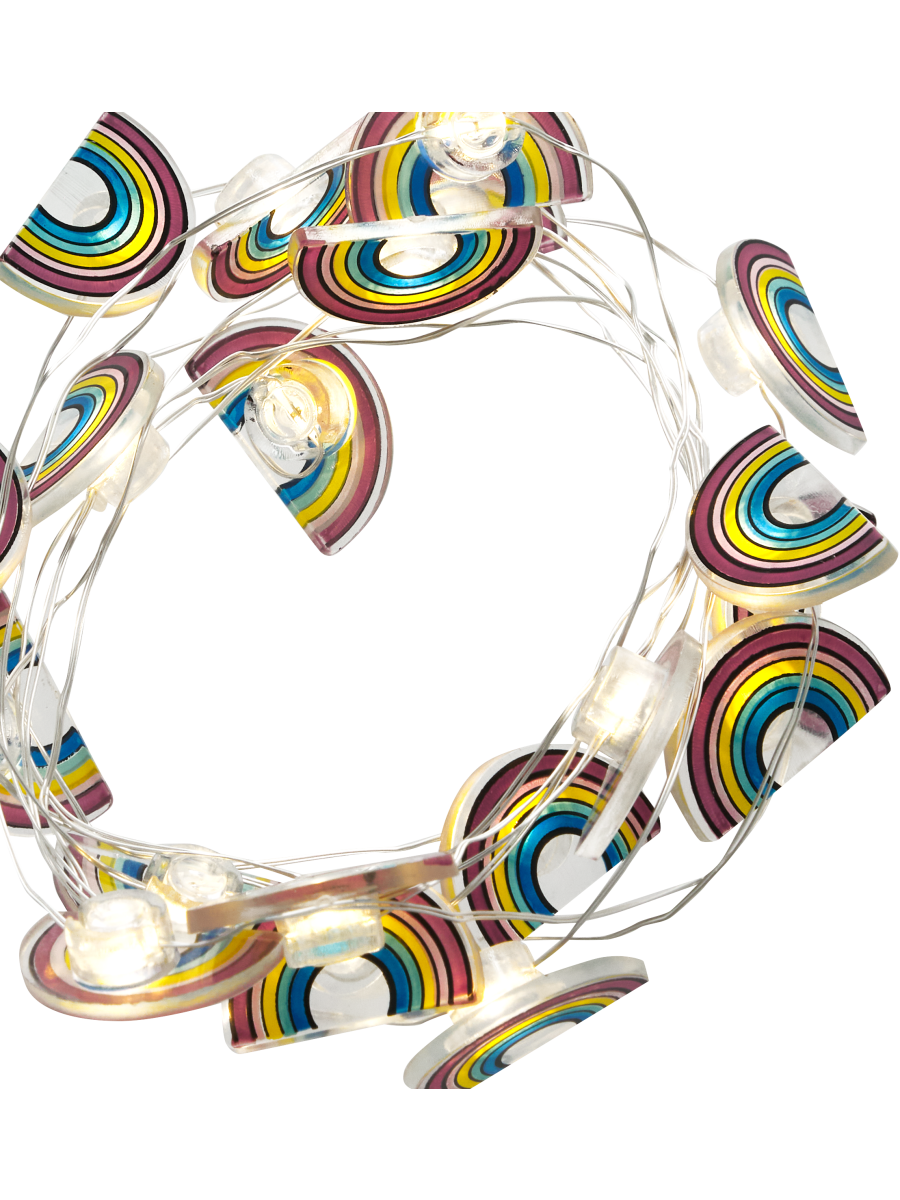 Rainbow String Lights Warm White