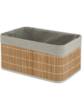BAMBOO STORAGE BASKET GREY (1)