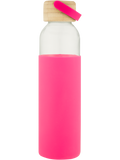 Drinking Bottle With Silicone Sleeve