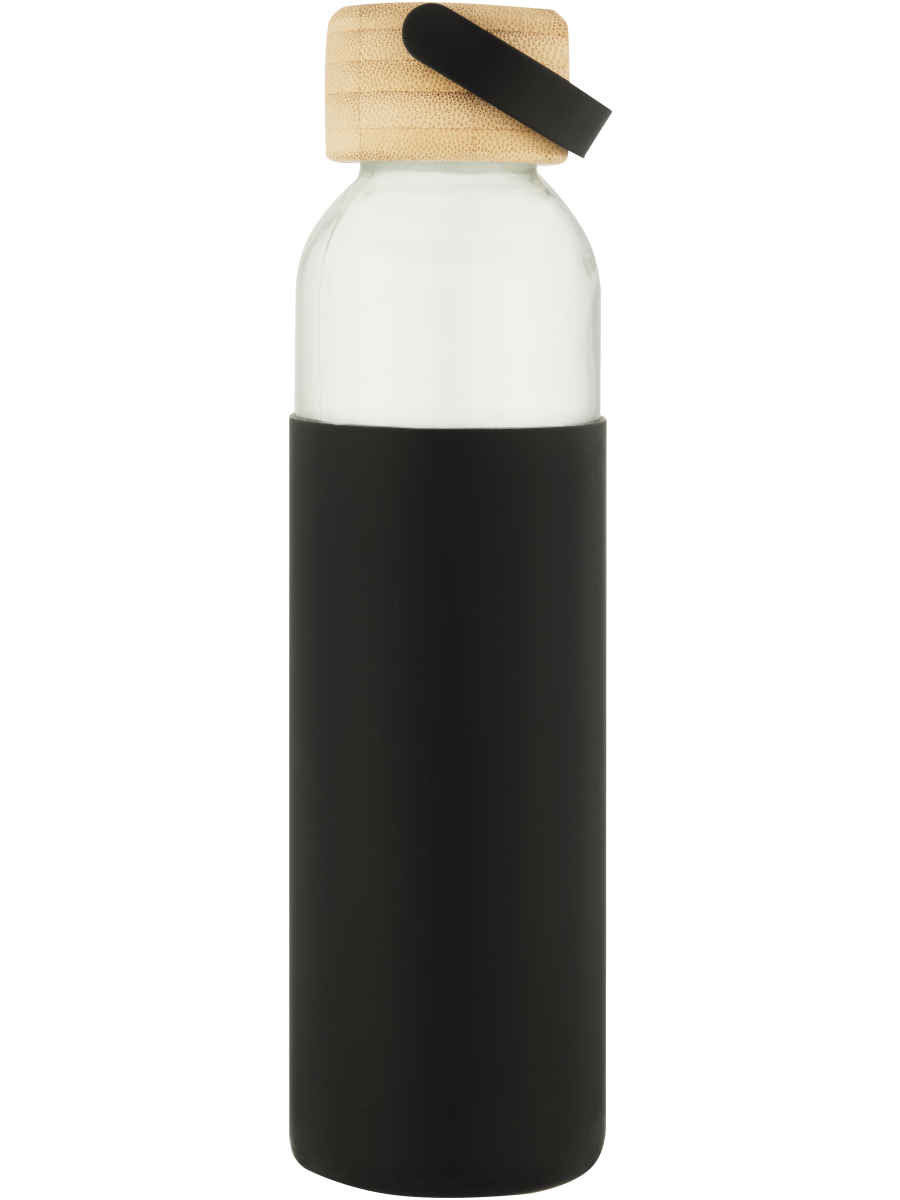 Drinking Bottle With Silicone Sleeve