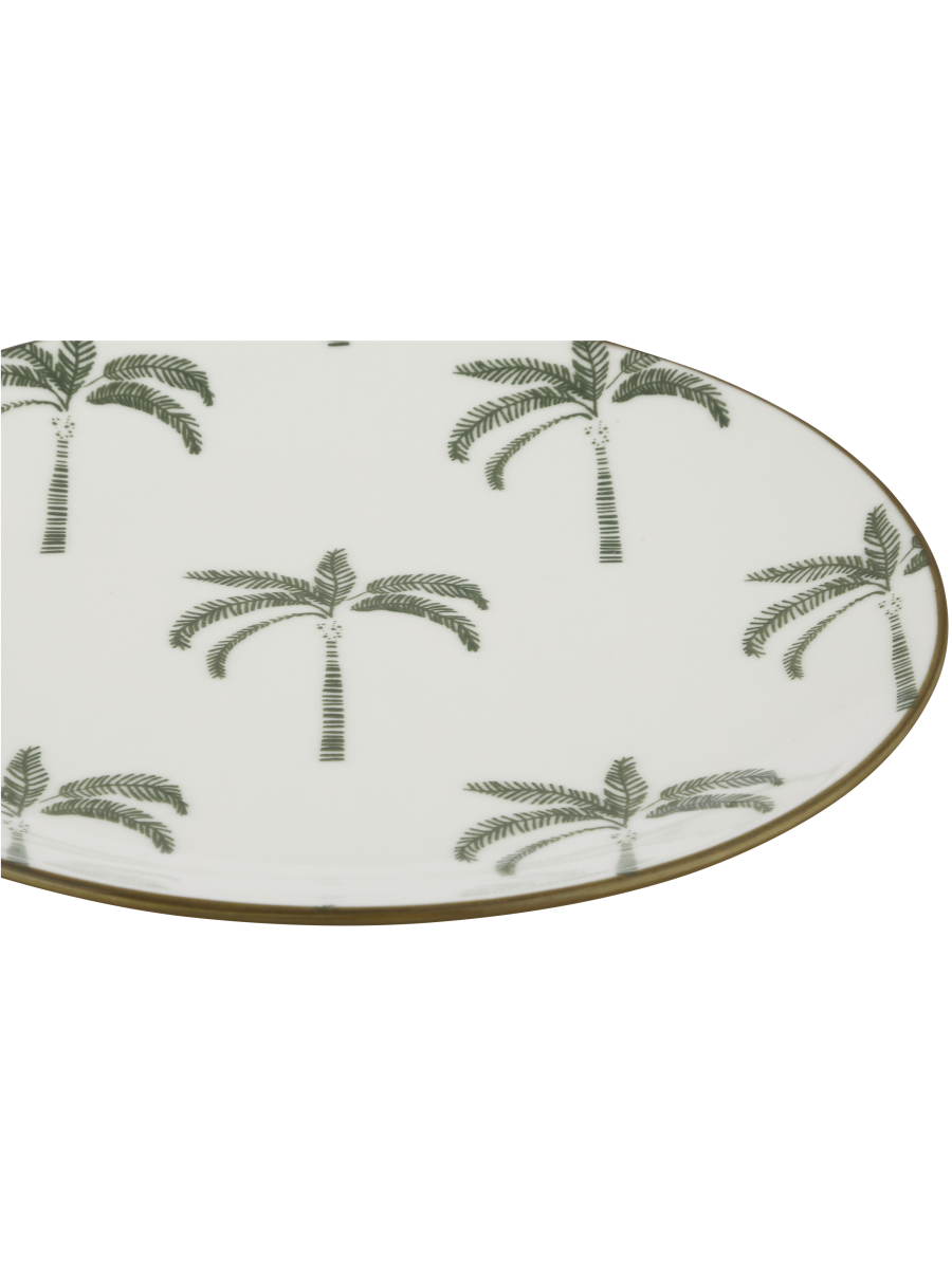 Palm Tree Side Plate