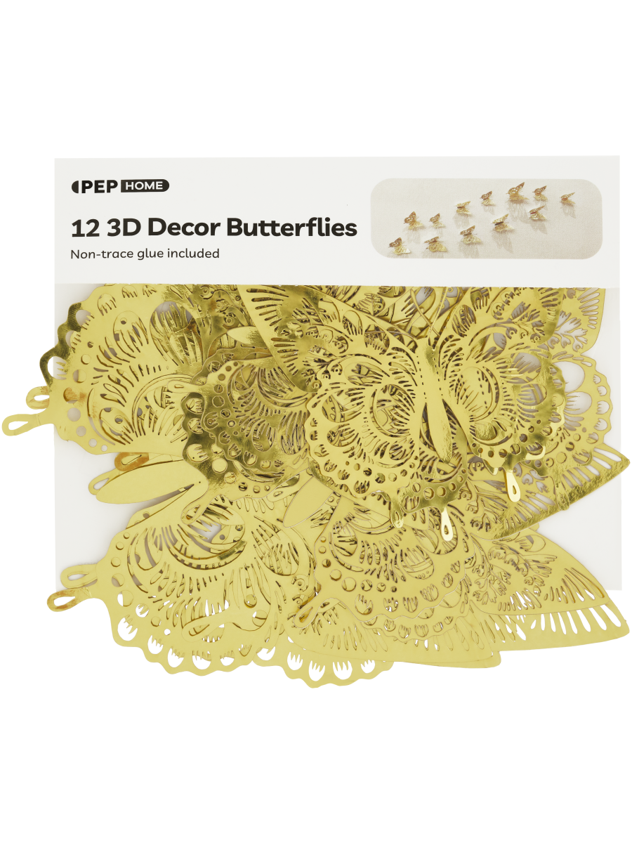 3D Decor Butterflies
