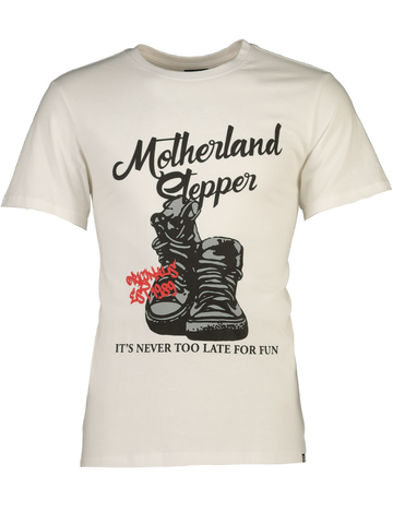 White Printed T-Shirt