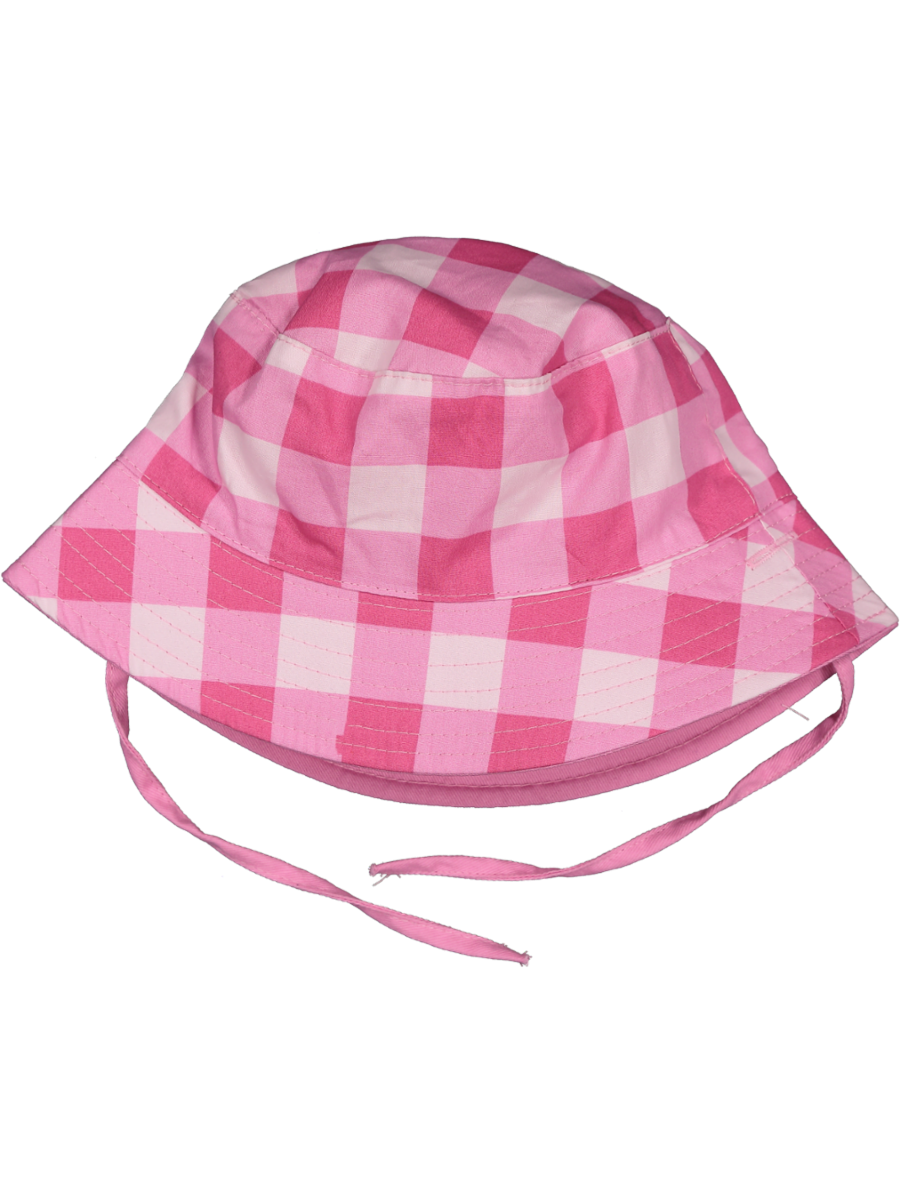 Check Reversible Bucket Hat