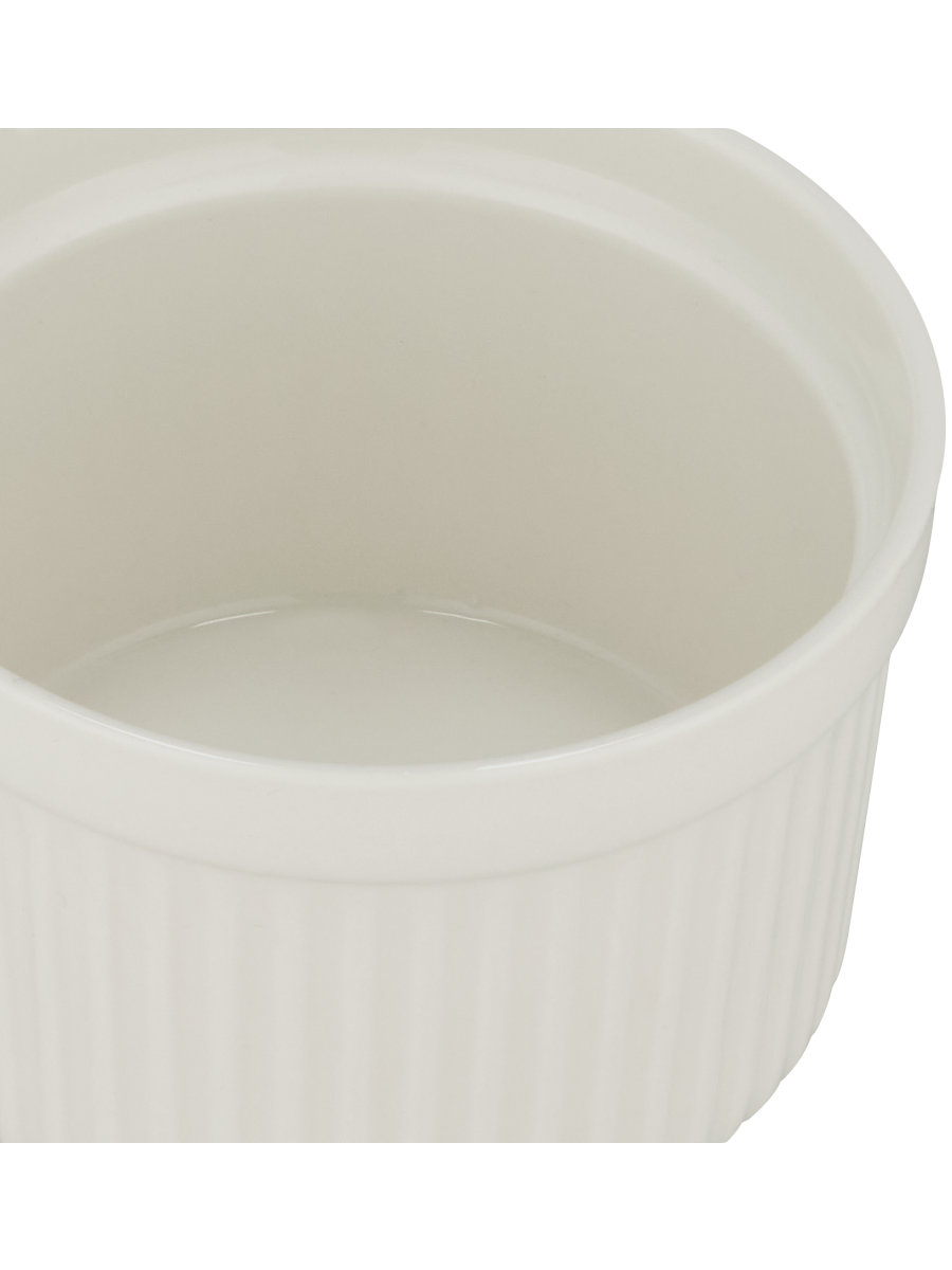 Ribbed Oven Dish 10x10cm