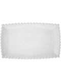 Pearl Edged Ceramic Plate