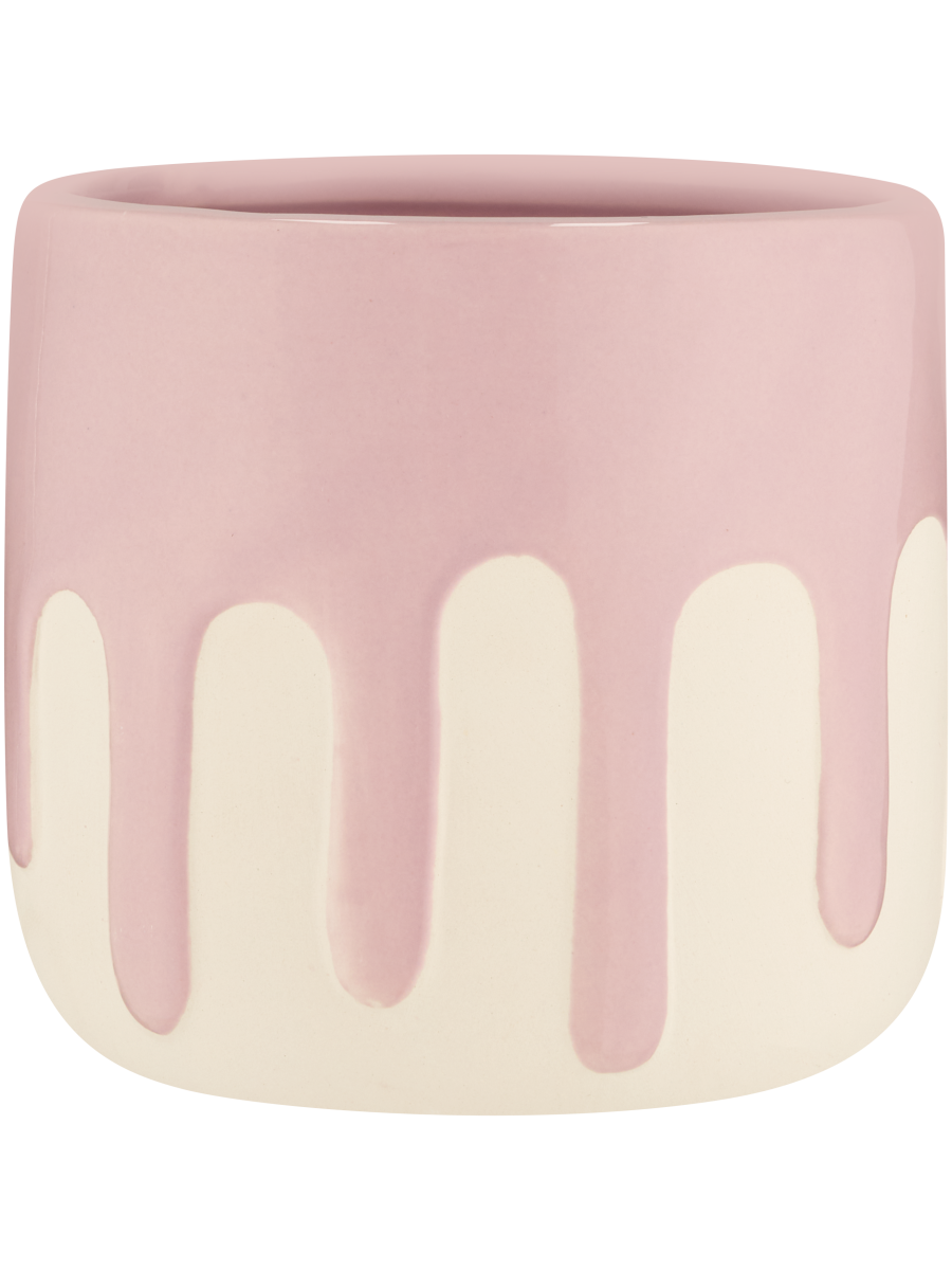 Glaze Drop Ceramic Pot