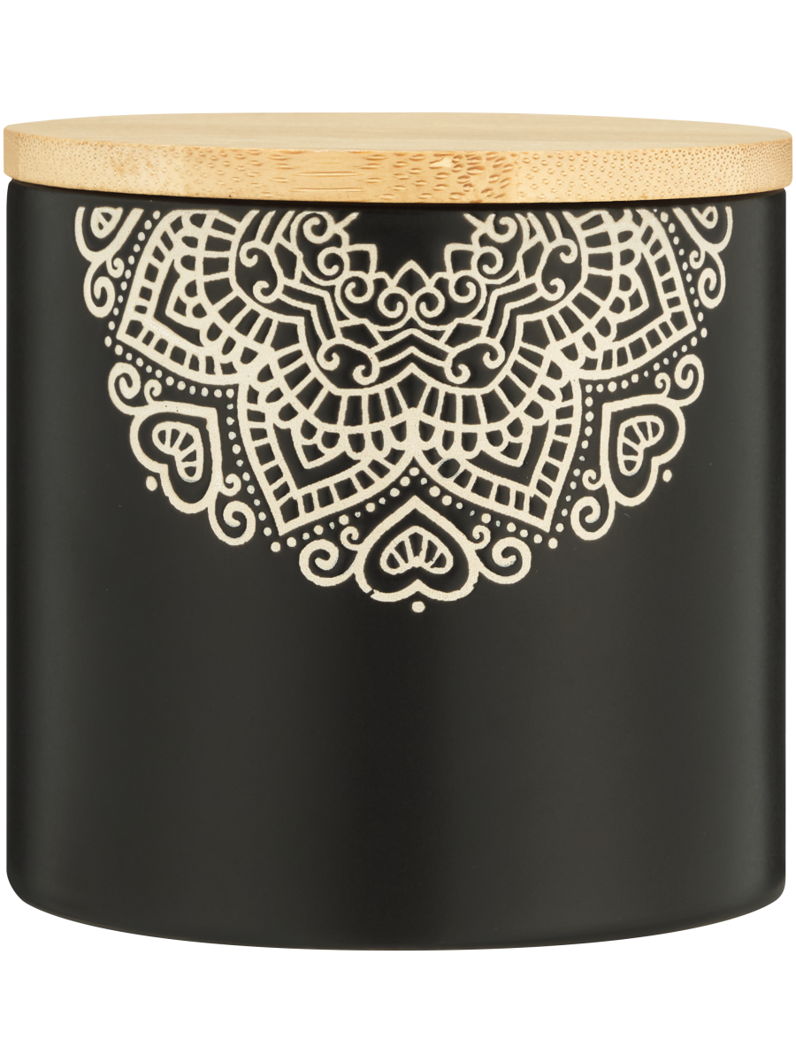 Black And White Canister
