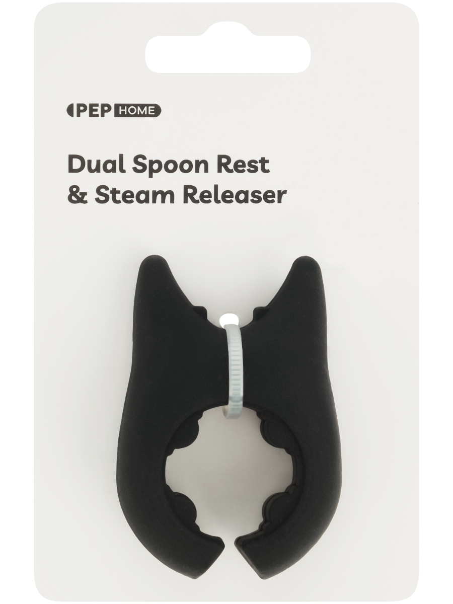 Dual Spoon Rest & Steam Releaser