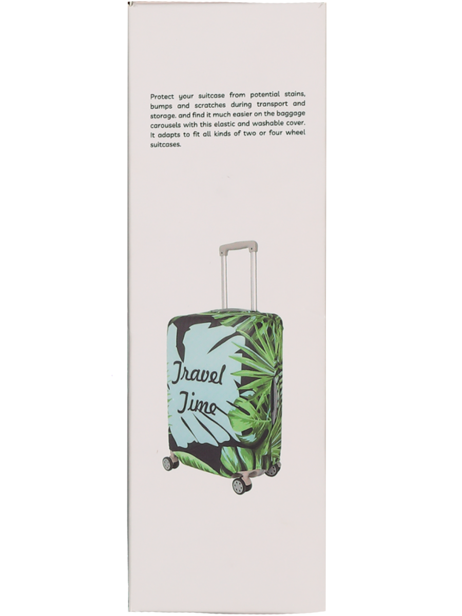 Medium Printed Luggage Cover (1)